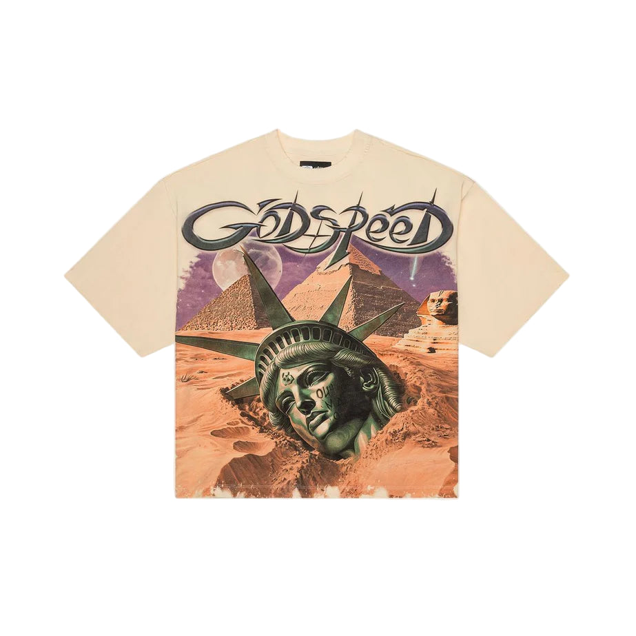 Godspeed Mother Cairo Bone Tee-Empxre Boutique