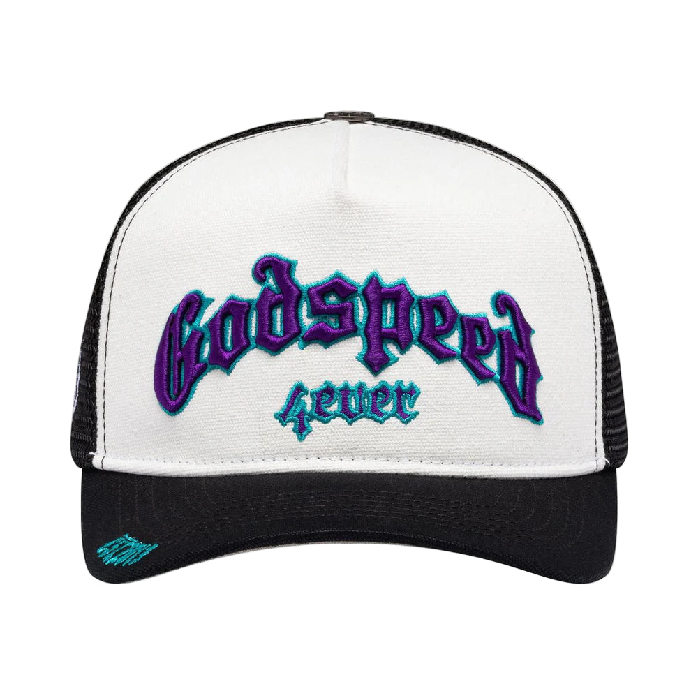 Godspeed Forever Trucker Hat Grape White/Black-Empxre Boutique
