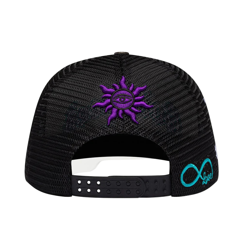 Godspeed Forever Trucker Hat Grape White/Black-Empxre Boutique