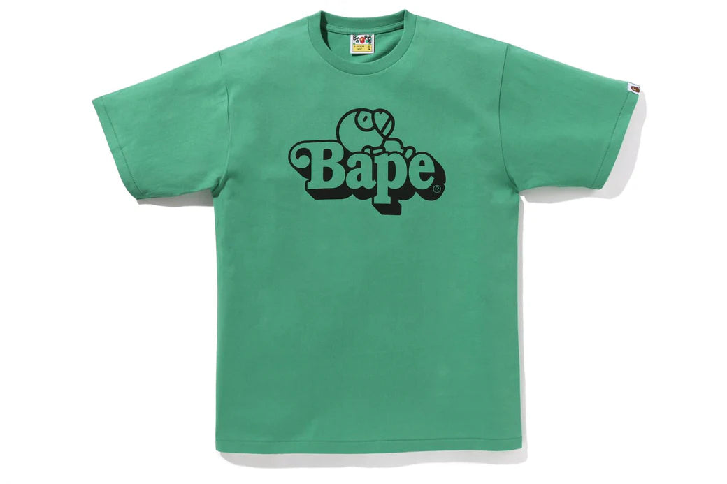 BAPE ABC Camo Milo on Bape Tee Green-Empxre Boutique