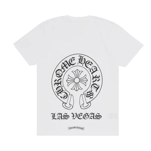Chrome Hearts Las Vegas Exclusive Horseshoe Tee White (Pre-Owned)-Empxre Boutique
