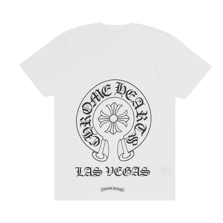 Chrome Hearts Las Vegas Exclusive Horseshoe Tee White (Pre-Owned)-Empxre Boutique