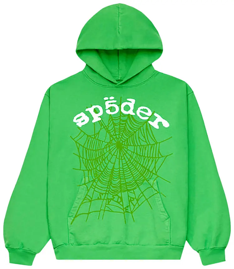 Sp5der Legacy Hoodie Green-Empxre Boutique