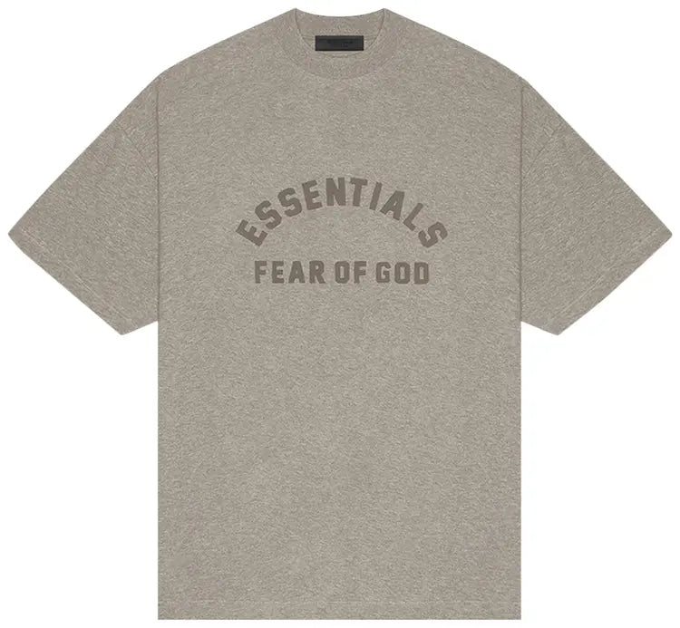 Essentials Heavy Tee Heather Grey