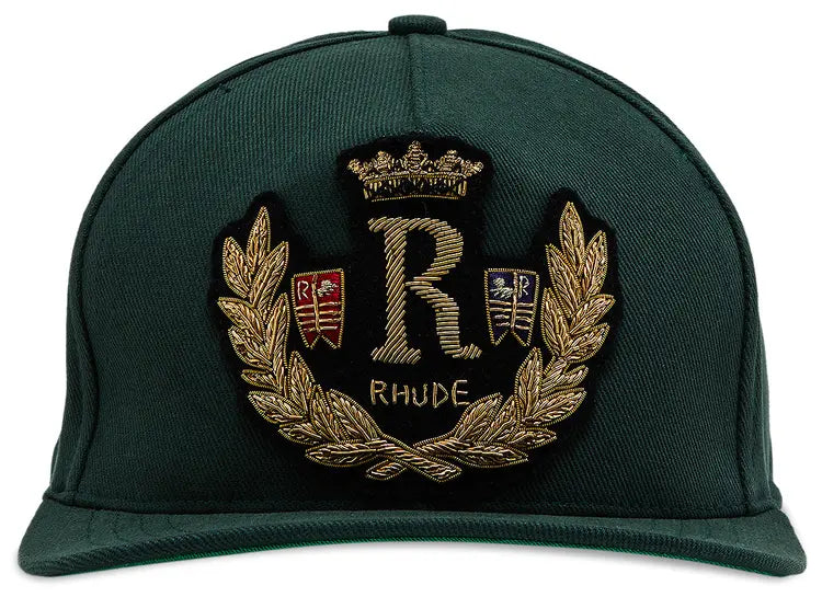 Rhude Diana Crest Hat os/Green-Empxre Boutique