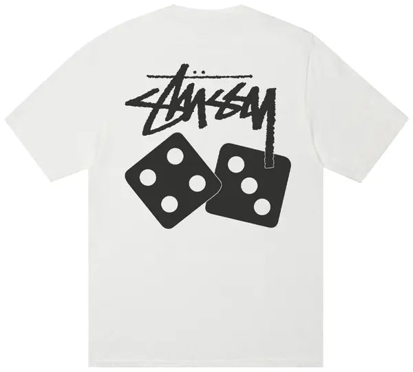 Stussy Dice Tee Pigment Dyed Natural