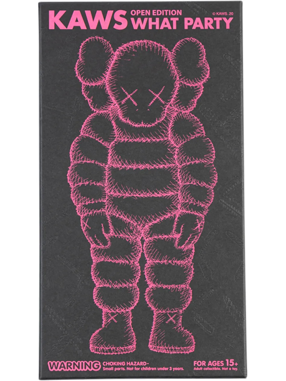 Kaws What Party Vinyl Figure Pink-Empxre Boutique
