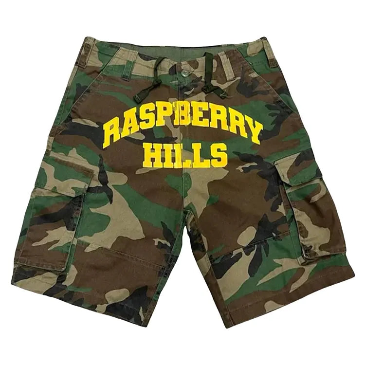 GV Gallery Raspberry Hills Camo Shorts 'Camouflage'-Empxre Boutique