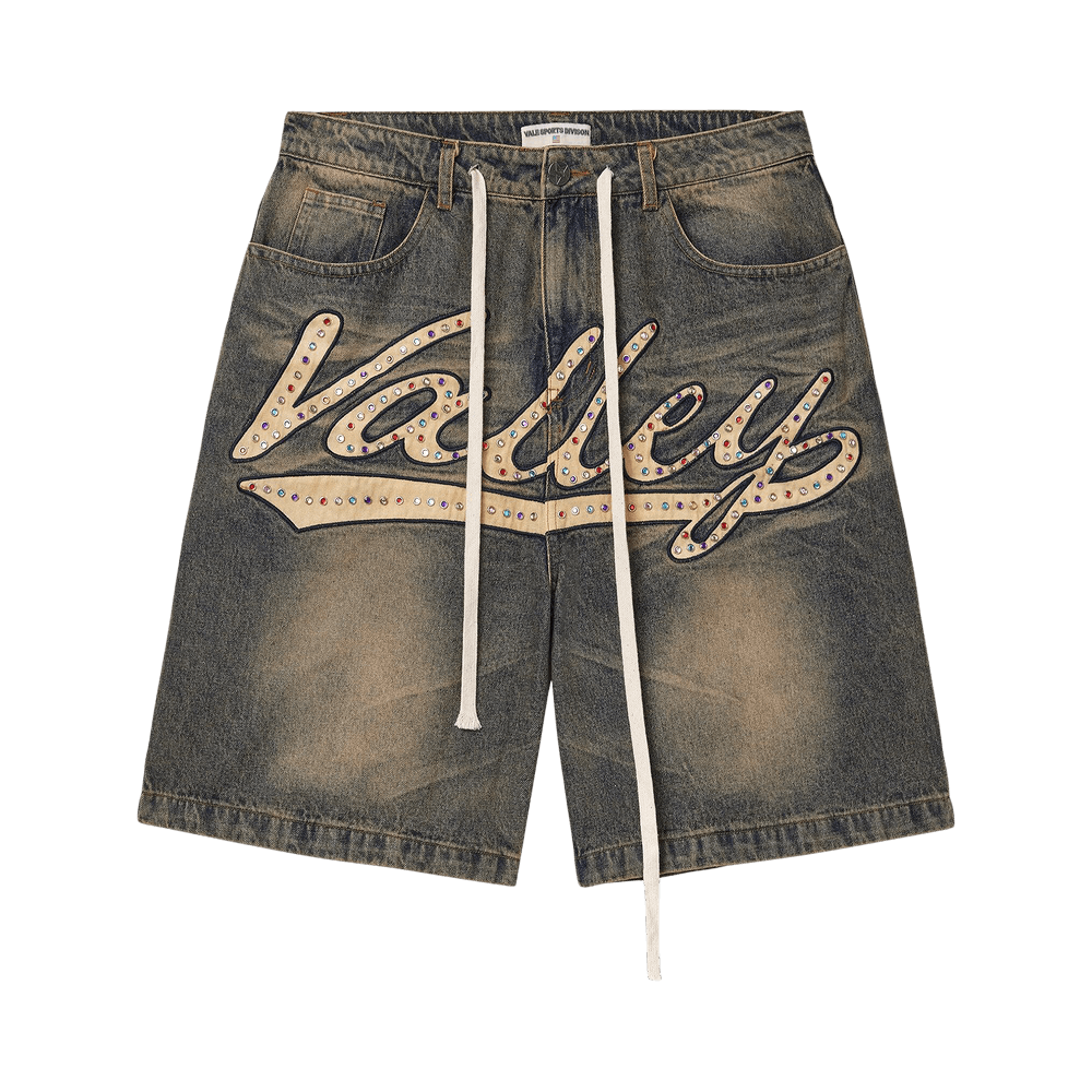 Vale Forever Skittles Jorts Mid Blue-Empxre Boutique