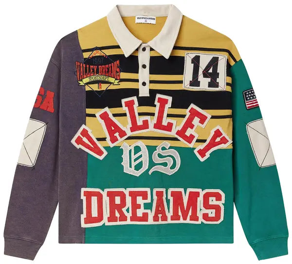 Vale Forever Classic Rugby Purple/Green/Yellow-Empxre Boutique