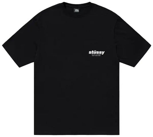 Stussy Rollers Tee Black-Empxre Boutique