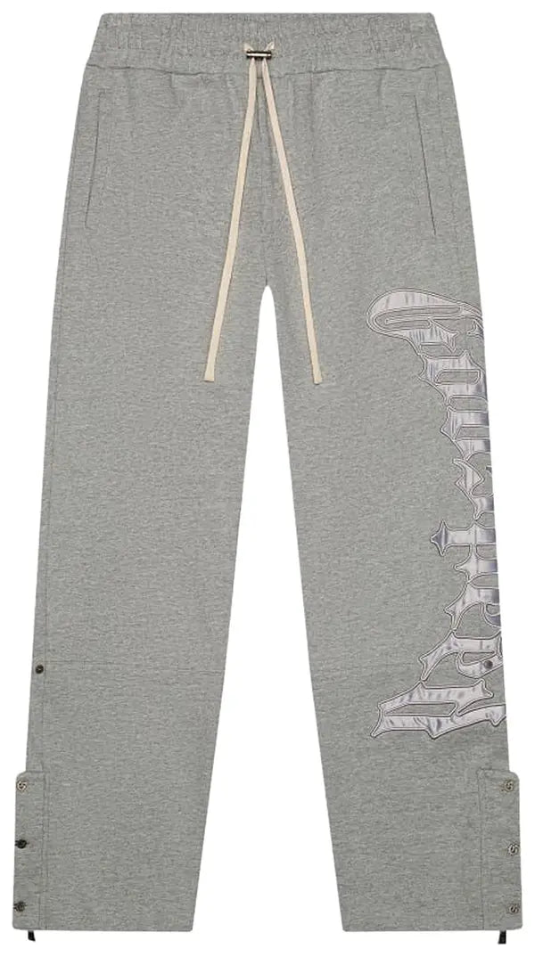 Godspeed OG Logo Sweatsuit V2 Grey Silver Satin-Empxre Boutique
