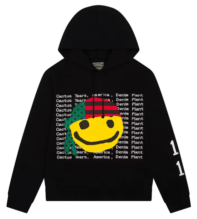 Denim Tears x CPFM Cactus Tears Hoodie Black-Empxre Boutique