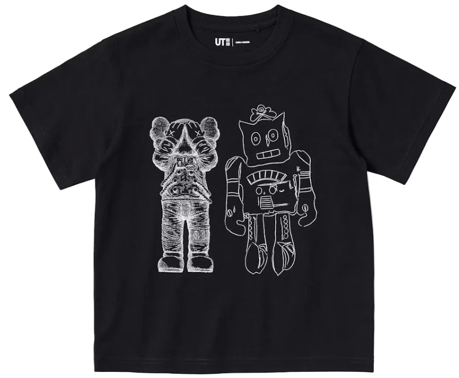 KAWS x Warhol Graphic Tee Black/White
