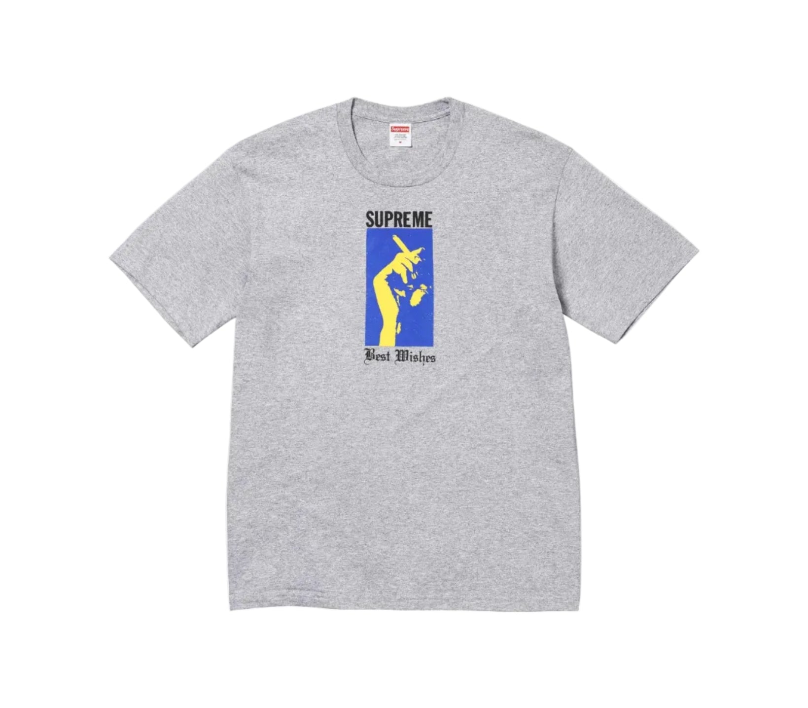 Supreme Wish Tee Heather Grey-Empxre Boutique