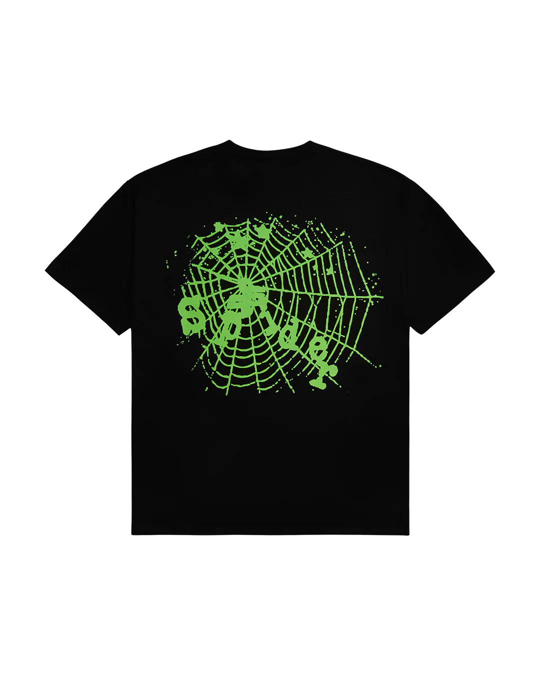 Sp5der x UY SCUTI Tee Black/Green-Empxre Boutique
