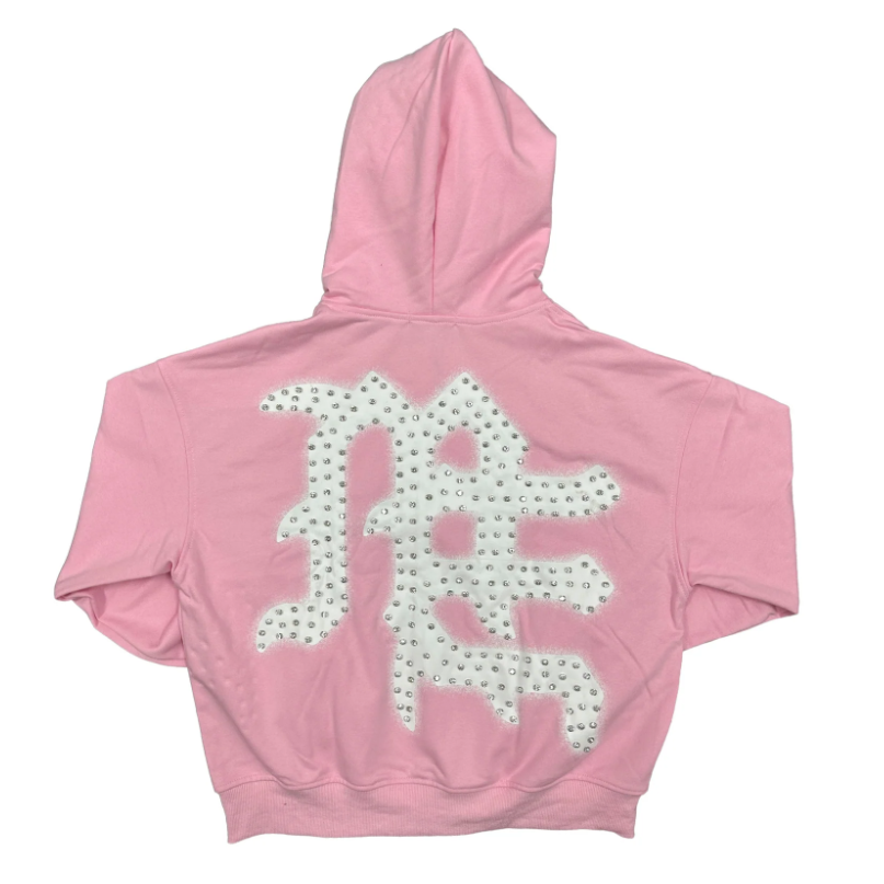 Mixed Emotion Pink End Hoodie