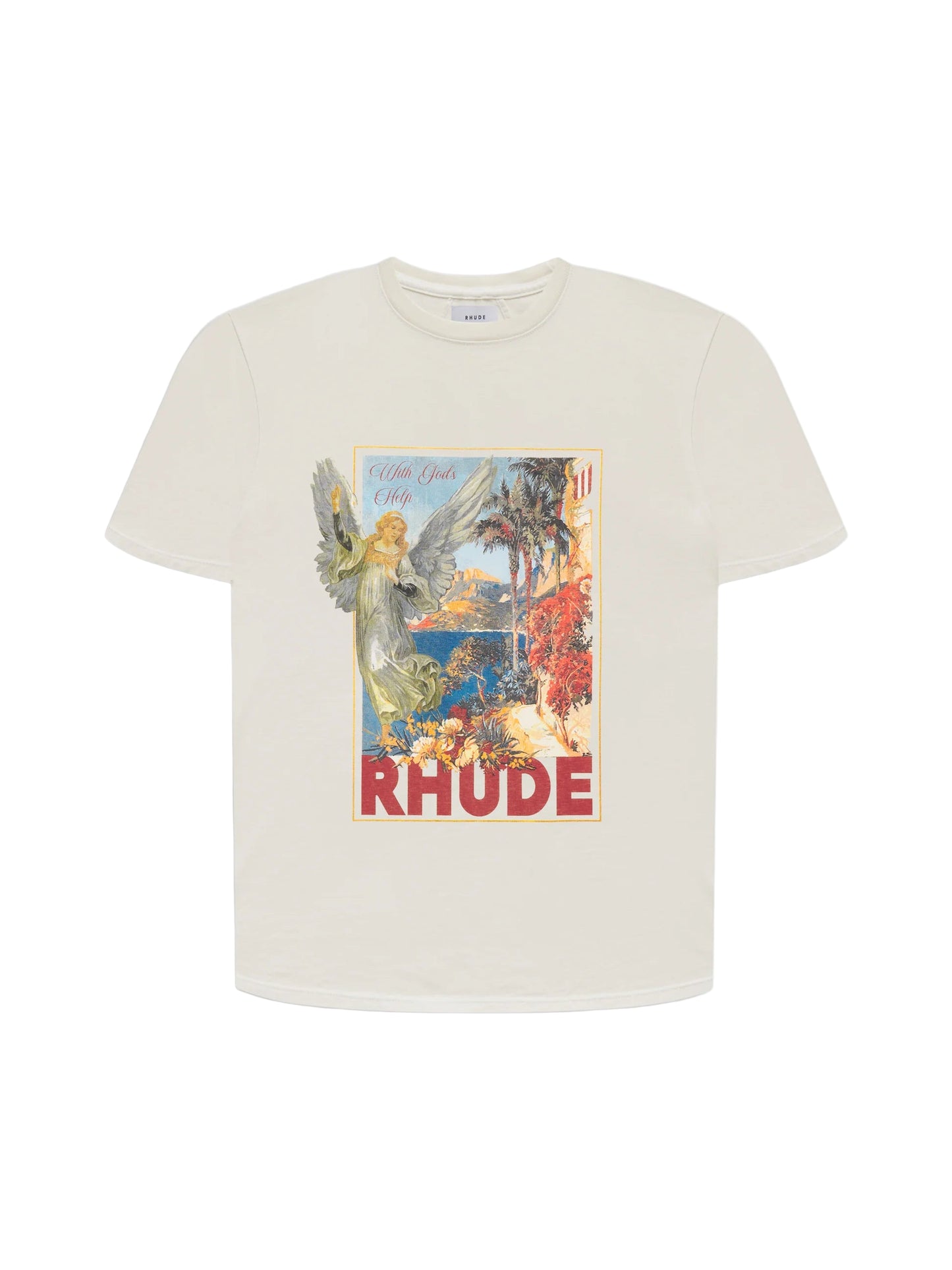 Rhude Angel Tee White-Empxre Boutique