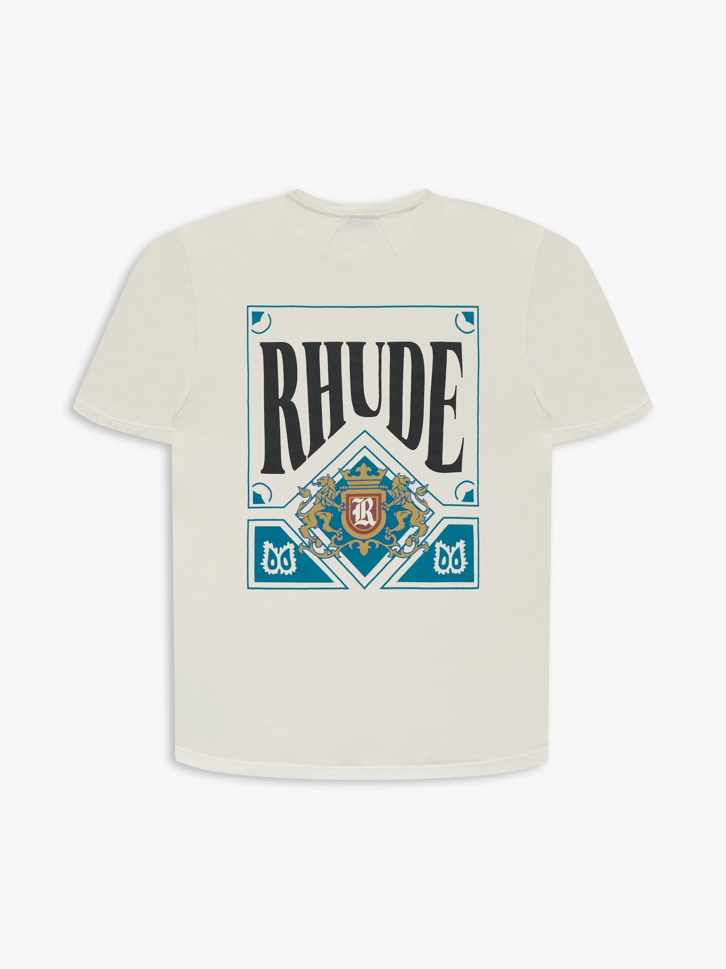 Rhude Card Tee Beige