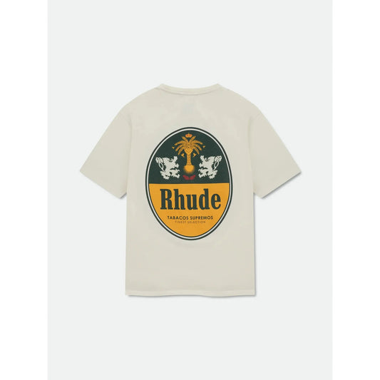 Rhude Tobacco Tee Cream-Empxre Boutique