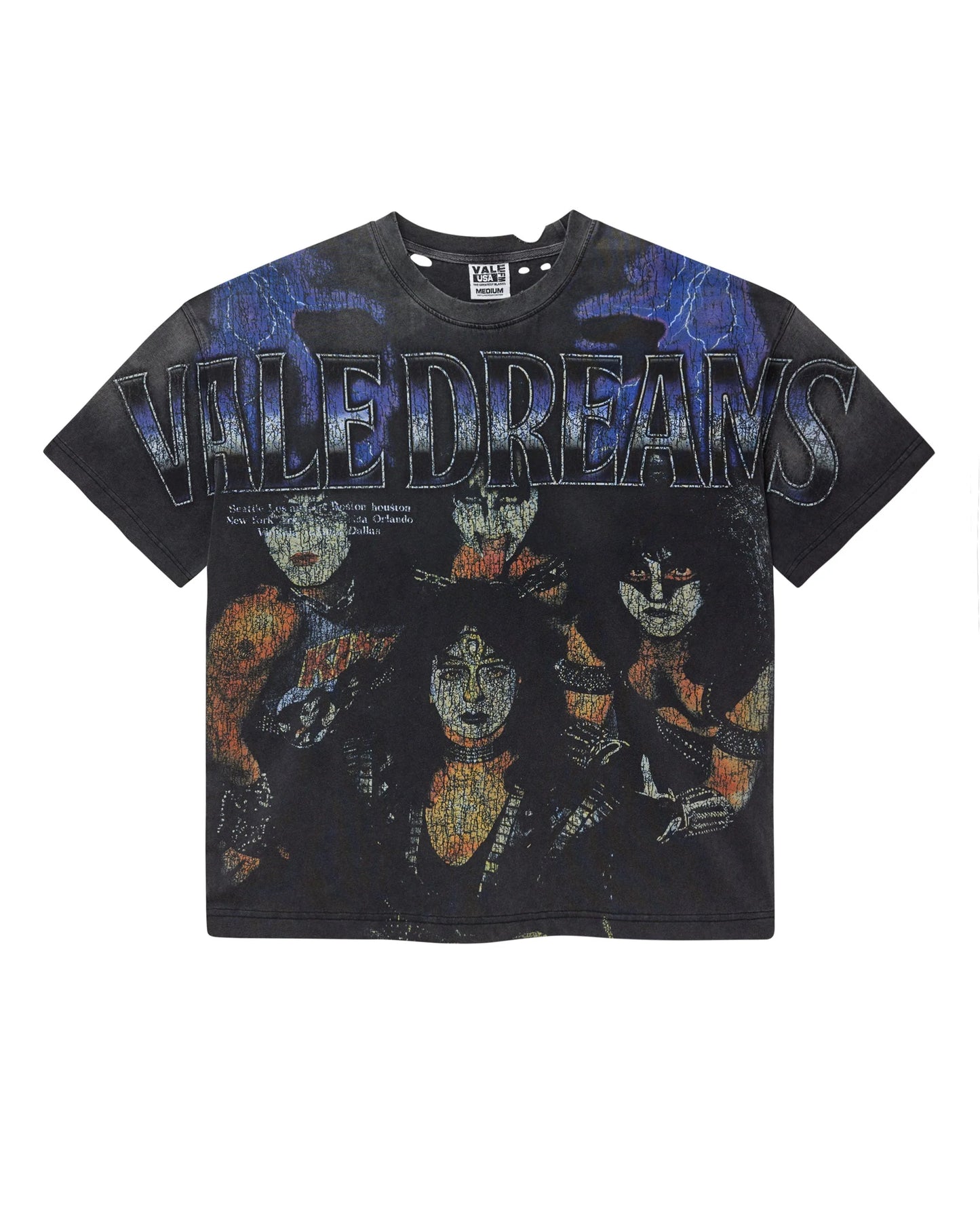 Vale Forever Kiss Tee Black