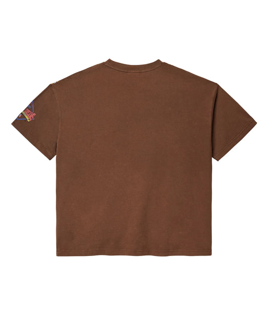 Vale Forever Bling Tee Chocolate Brown-Empxre Boutique