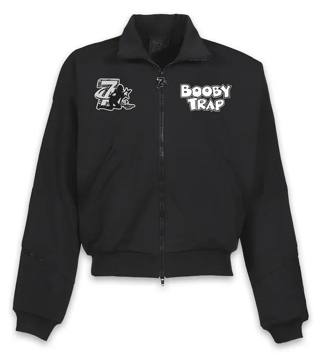 Triple Sevens Booby Trap Nylon Player Zip Up Black-Empxre Boutique