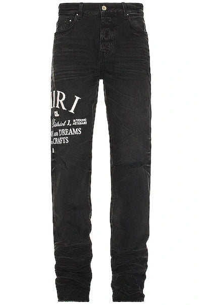 AMIRI Black District Jeans-Empxre Boutique