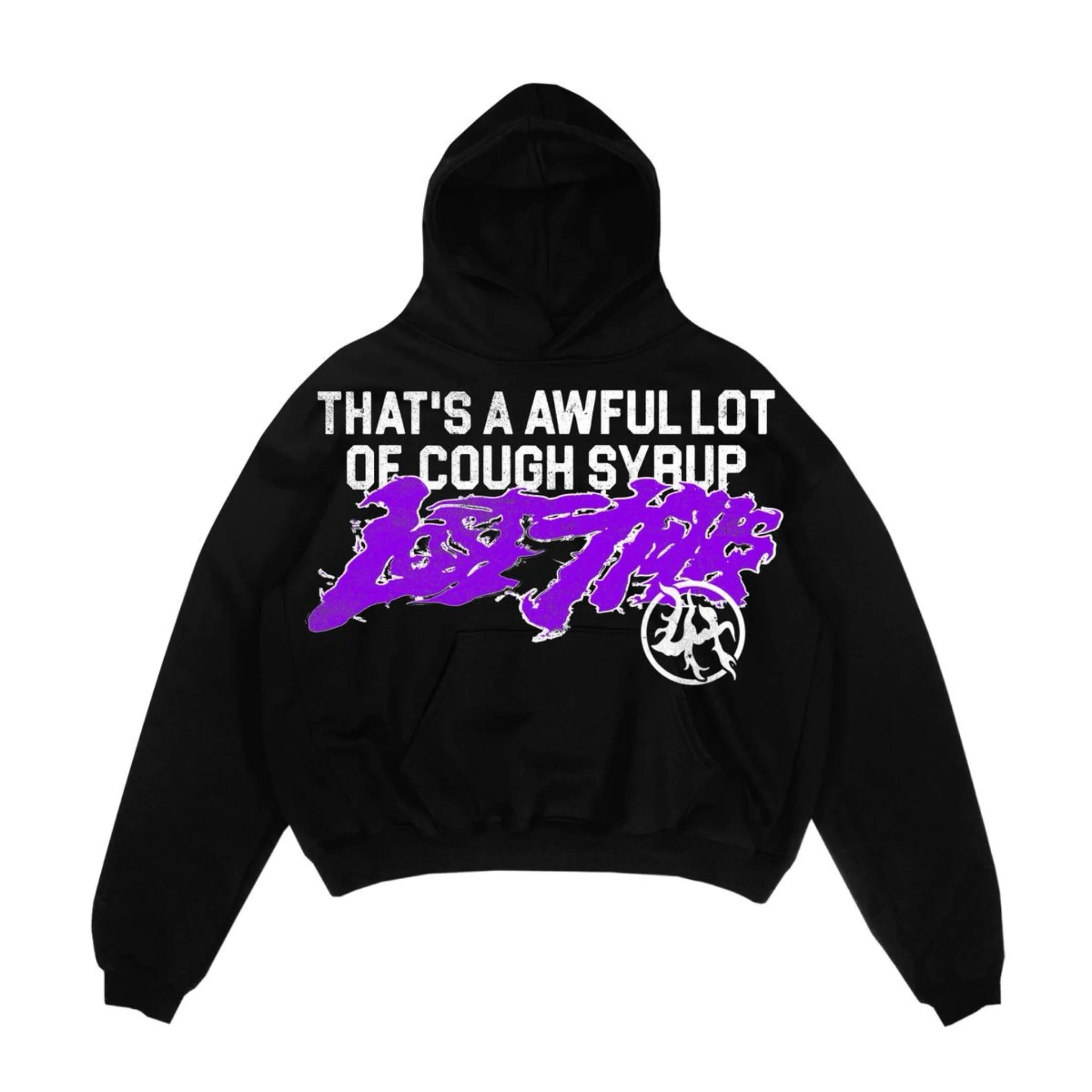 Lost Hills Awful Lot of Cough Syrup V1 Hoodie-Hoodies-Empxre Boutique