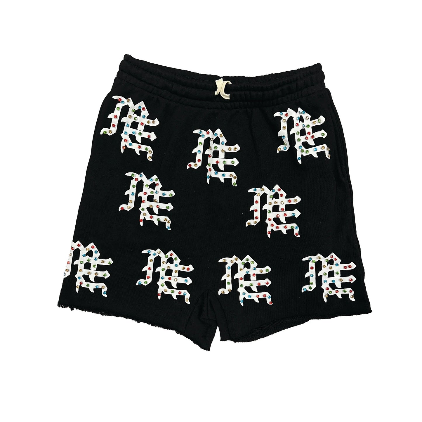 Mixed Emotions BLACK ME LOGO SHORTS