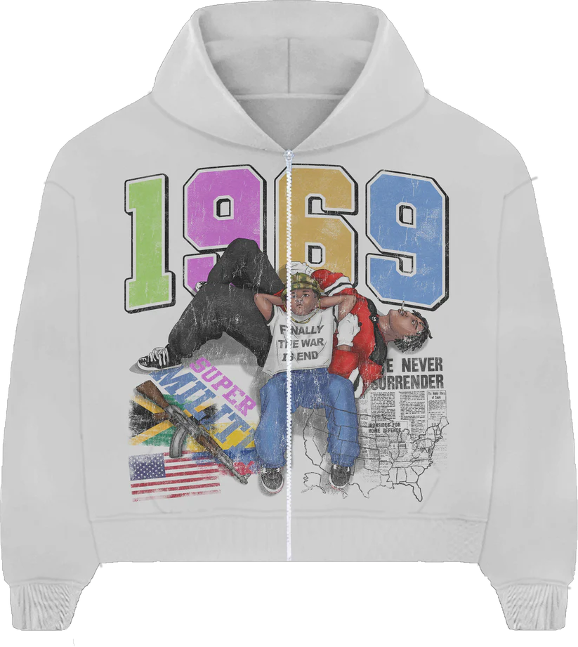 Prestige War Has Ended Hoodie White-Empxre Boutique