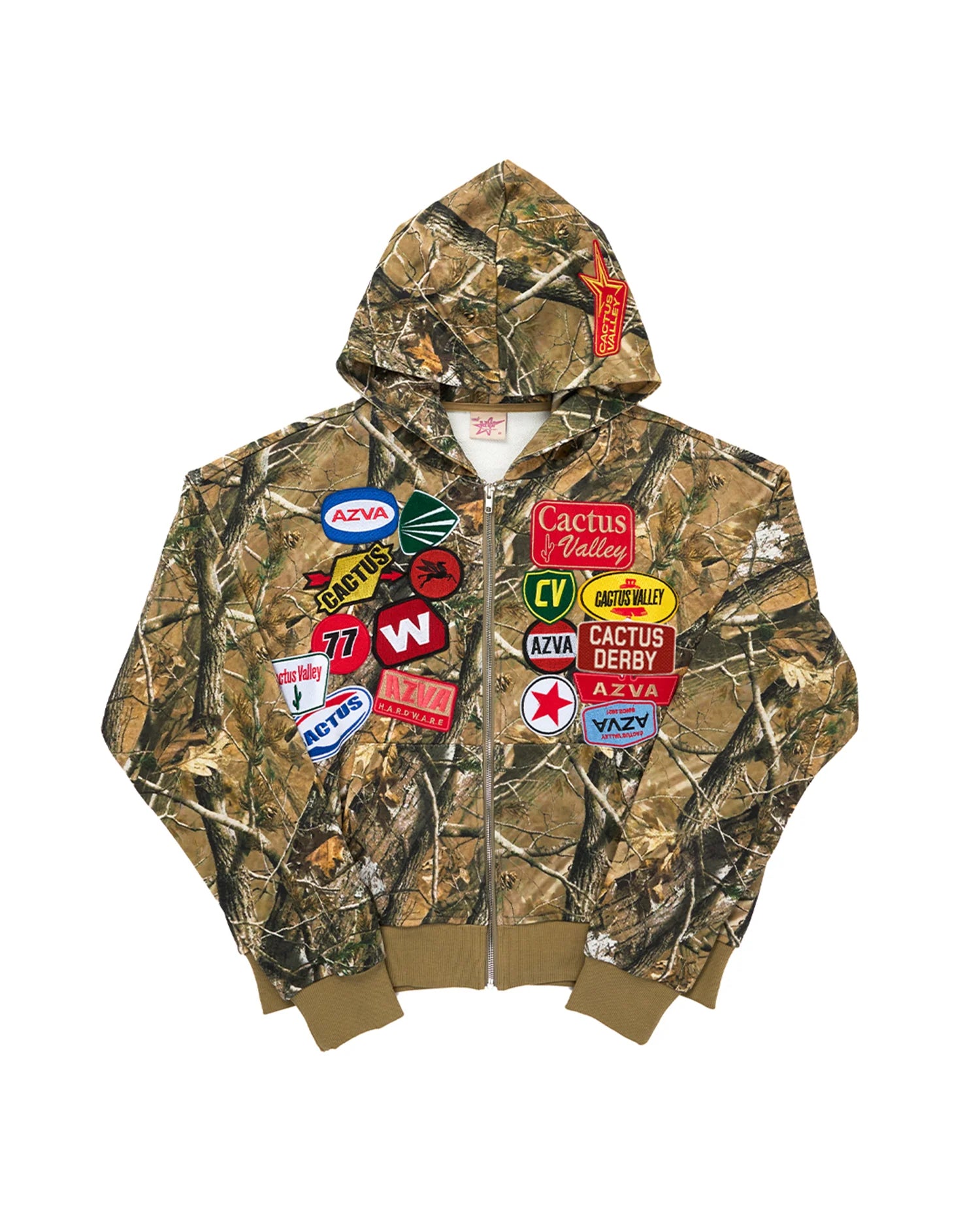 AZVA Studios Rest Stop Hoodie Camo-Empxre Boutique