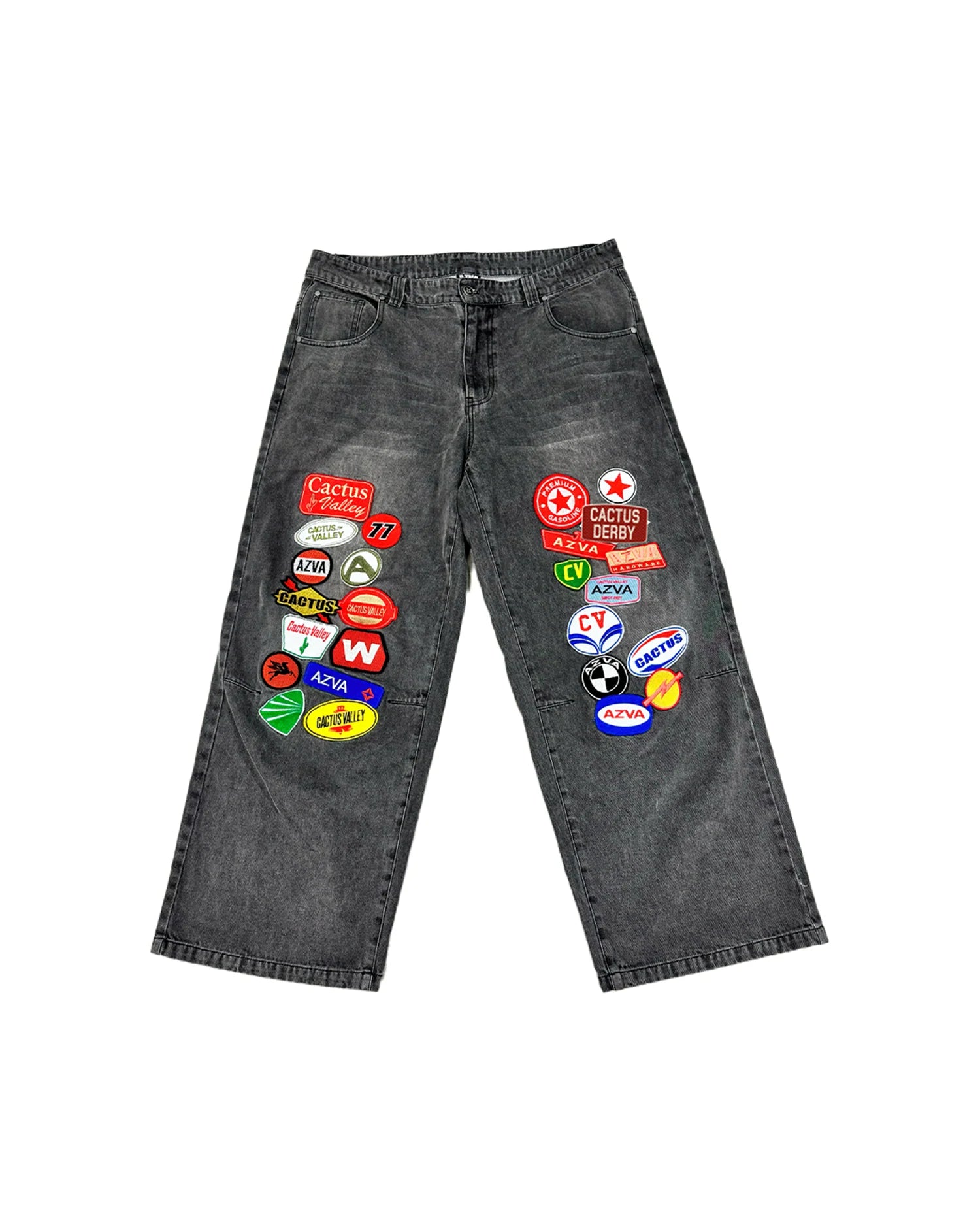 AZVA Studios Rest Stop Jeans Black-Empxre Boutique