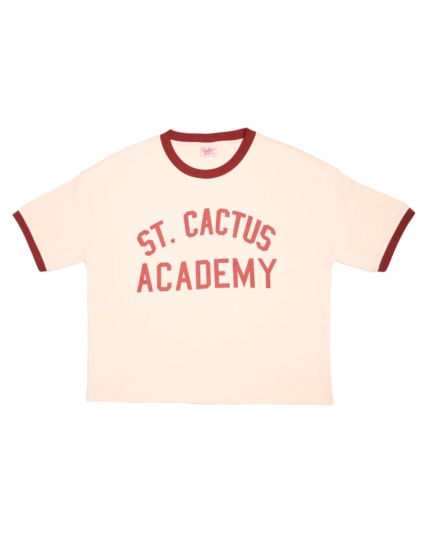 AZVA Studios St. Cactus Ringer Tee-Empxre Boutique