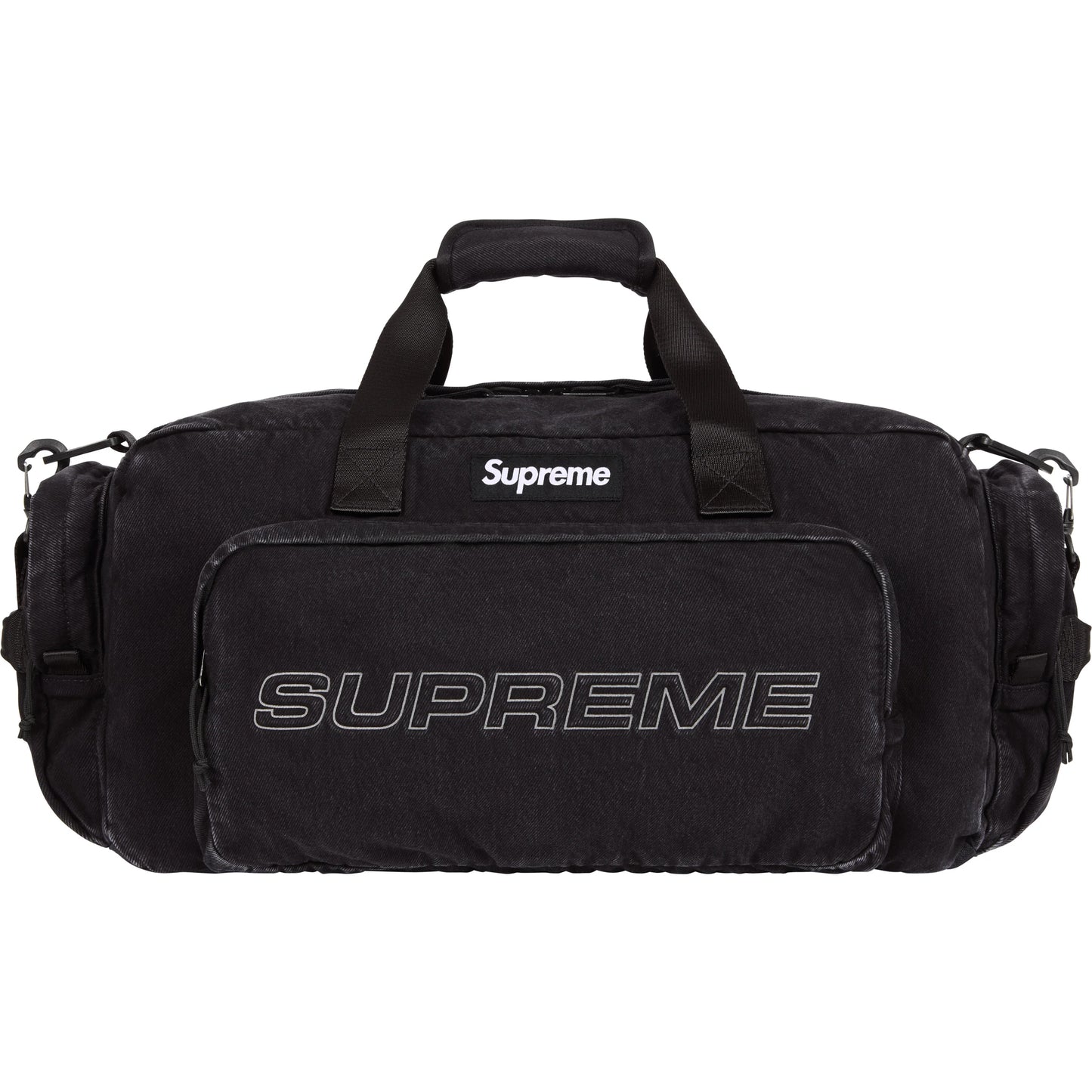Supreme Denim Duffle Bag Black-Empxre Boutique