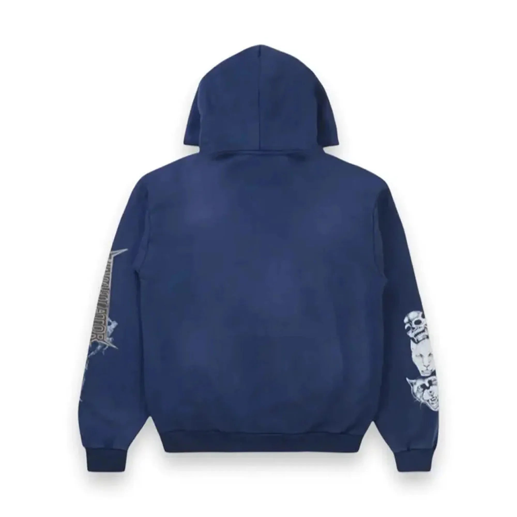 Travis Scott NYC Metlife Utopia Blue Washed Hoodie-Empxre Boutique