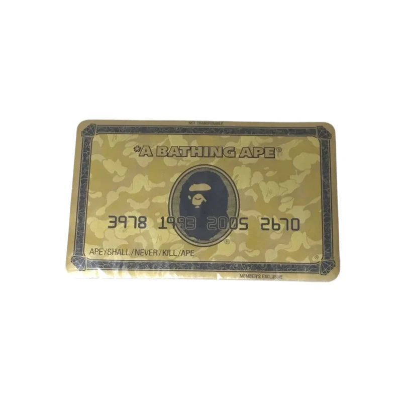 Bape MOUSEPAD Gold Card Amex