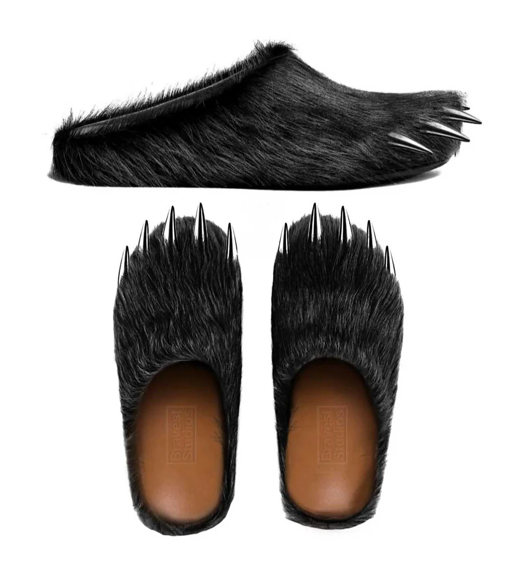 Bravest Studios Bear Claw Mule Black-Empxre Boutique
