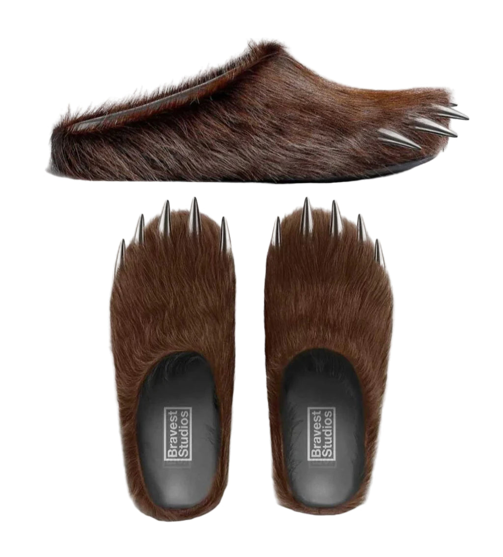 Bravest Studios Bear Claw Mule Brown-Empxre Boutique