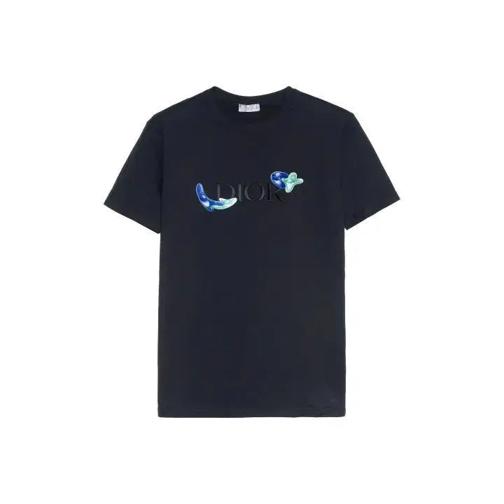 DIOR x KENNY SCHARF Embroidery Tee Black (Pre-Owned)-Empxre Boutique