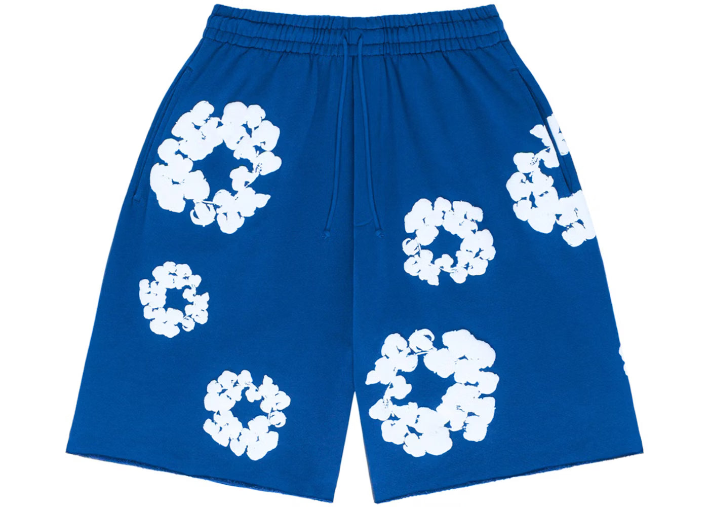 Denim Tears Cotton Wreath Sweatshorts Blue