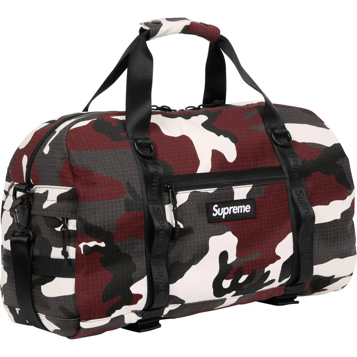 Supreme Duffle Bag Red Camo
