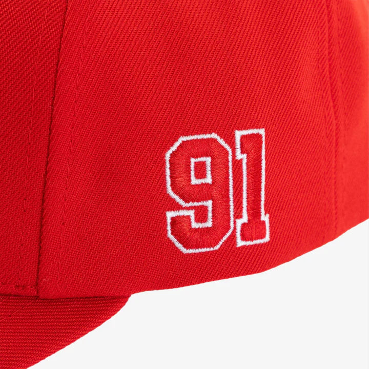 Eric Emanuel EE Basic Hat Red/White