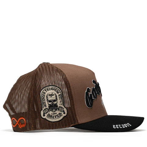 Godspeed Trucker Hat Black Taupe-Empxre Boutique