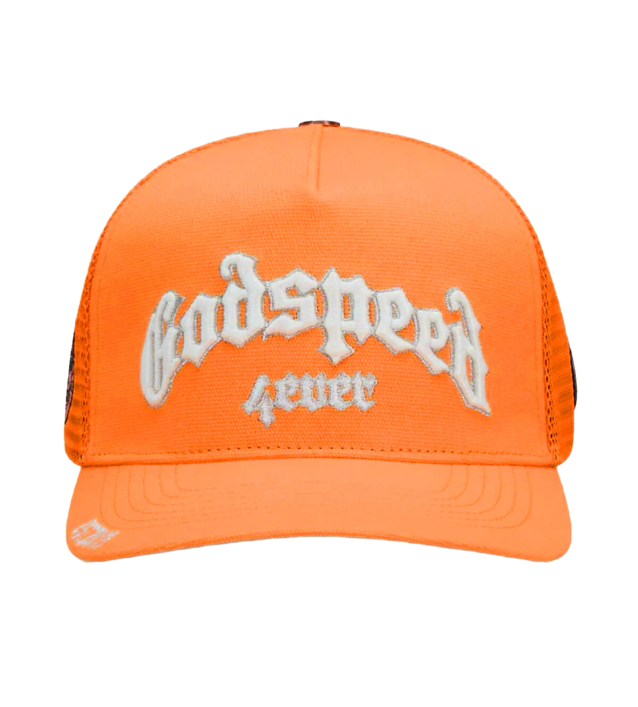 Godspeed Forever Citrus Trucker Hat Orange-Empxre Boutique