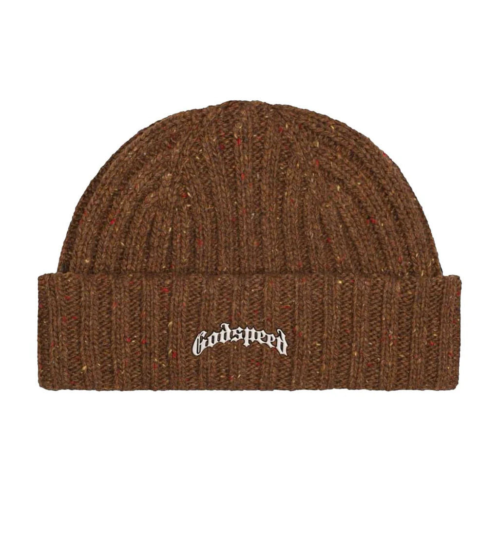 Godspeed OG Logo Beanie Brown