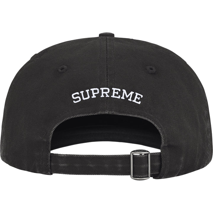 Supreme Pigment Coated 2-Tone S Logo 6-Panel Black-Empxre Boutique