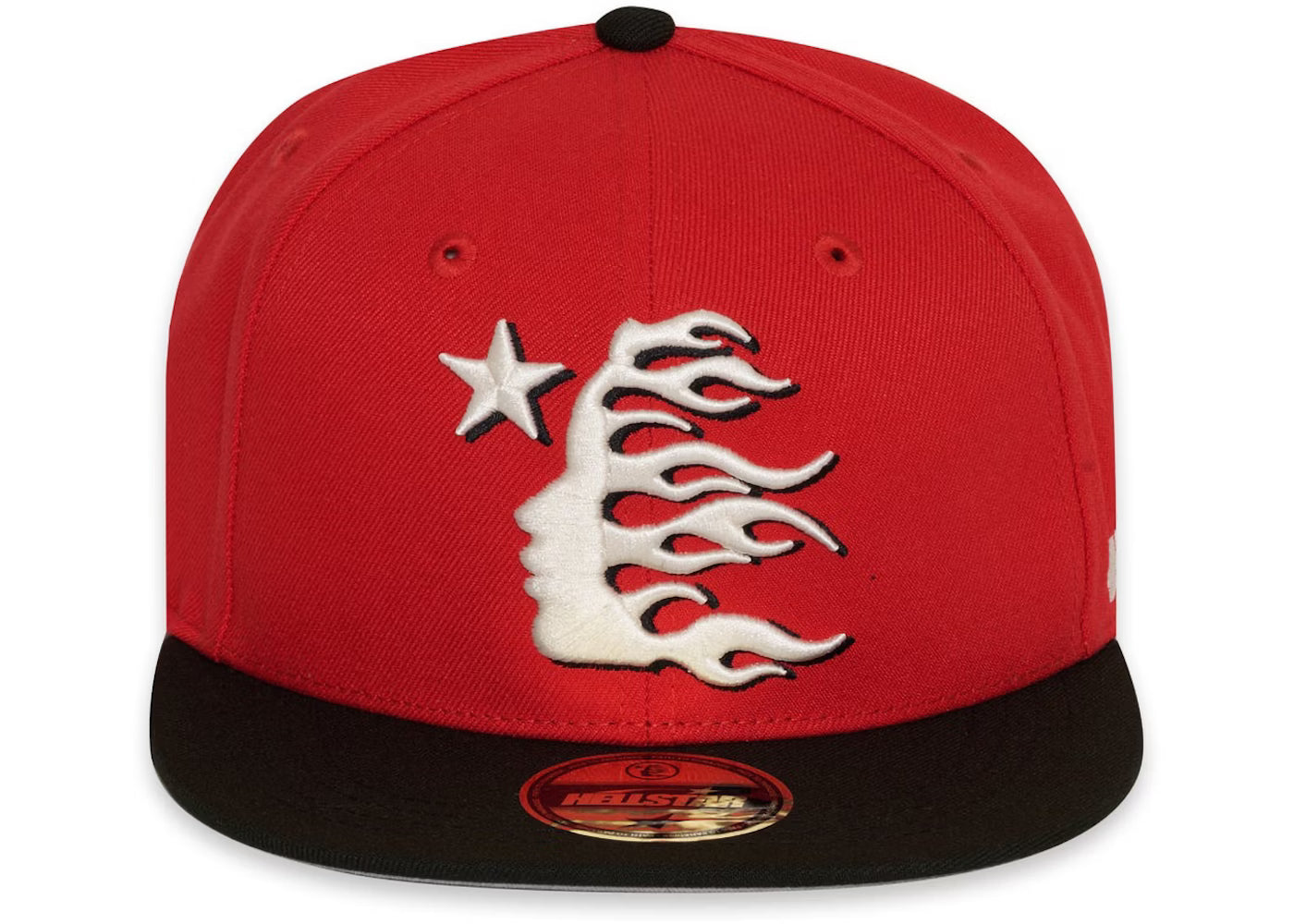 Hellstar Baseball Fitted Hat Red