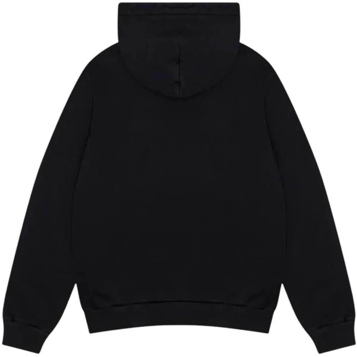 Denim Tears Embroidered Floral Logo Hoodie Black-Empxre Boutique