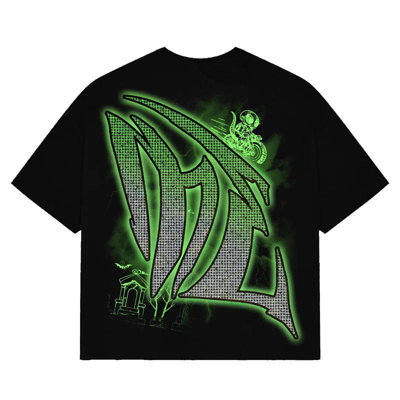 Mixed Emotions Goblin Rhinestone Tee-Empxre Boutique